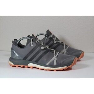 Adidas Womens Terrex Agravic Trail Running Shoes Gray CQ1732 Lace Up Size 9.5